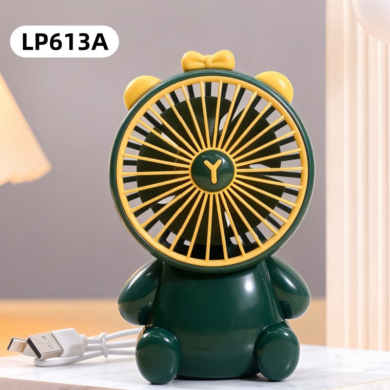 Cartoon Bear Portable Handheld Fan