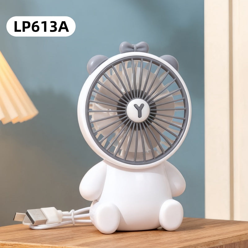 Cartoon Bear Portable Handheld Fan