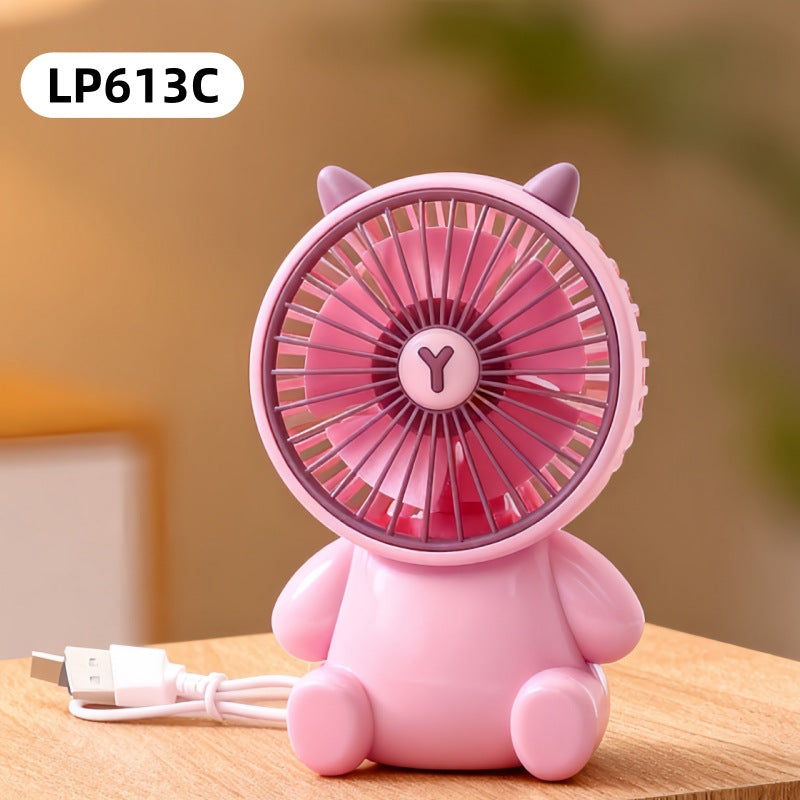 Cartoon Bear Portable Handheld Fan