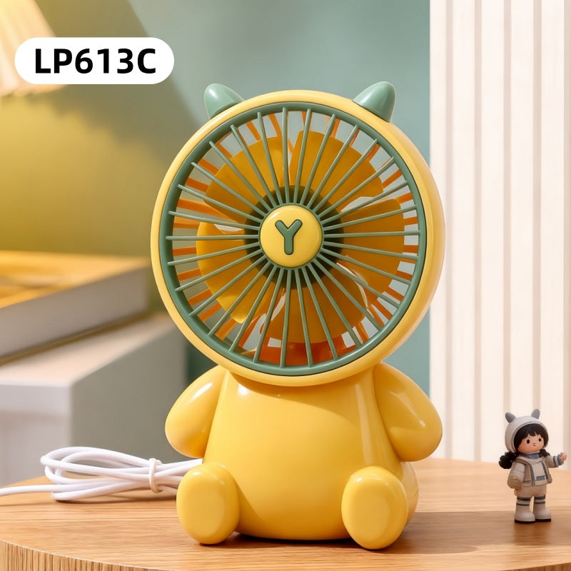 Cartoon Bear Portable Handheld Fan