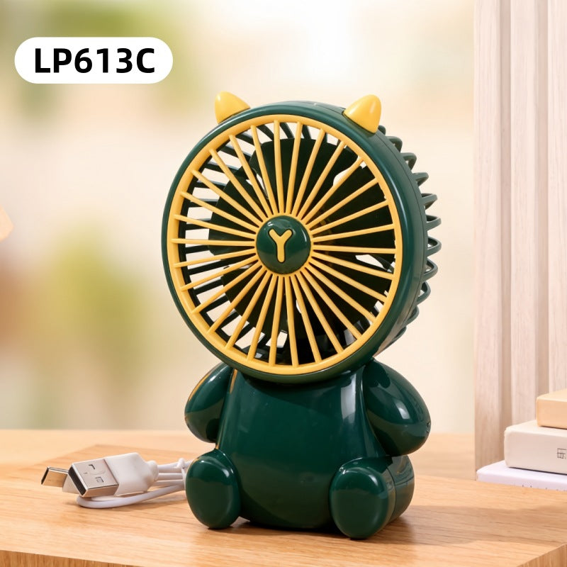 Cartoon Bear Portable Handheld Fan