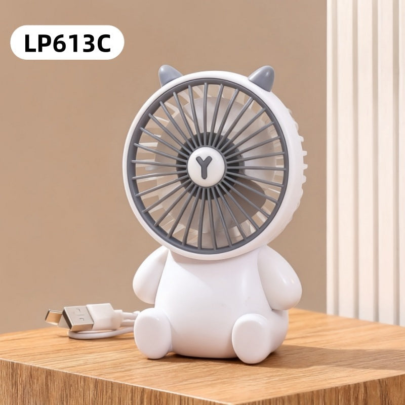 Cartoon Bear Portable Handheld Fan