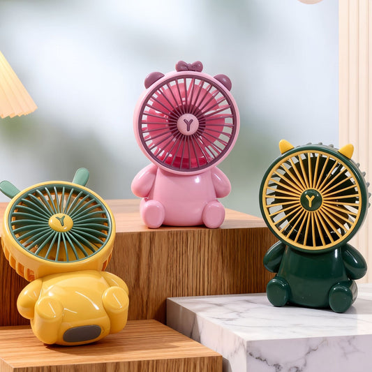 Cartoon Bear Portable Handheld Fan