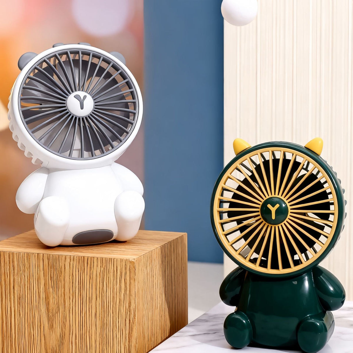 Cartoon Bear Portable Handheld Fan