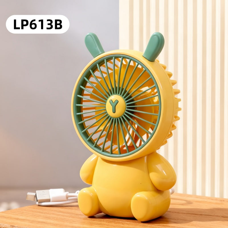 Cartoon Bear Portable Handheld Fan