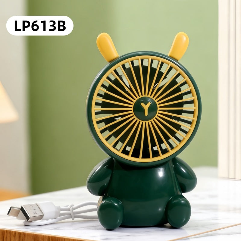 Cartoon Bear Portable Handheld Fan