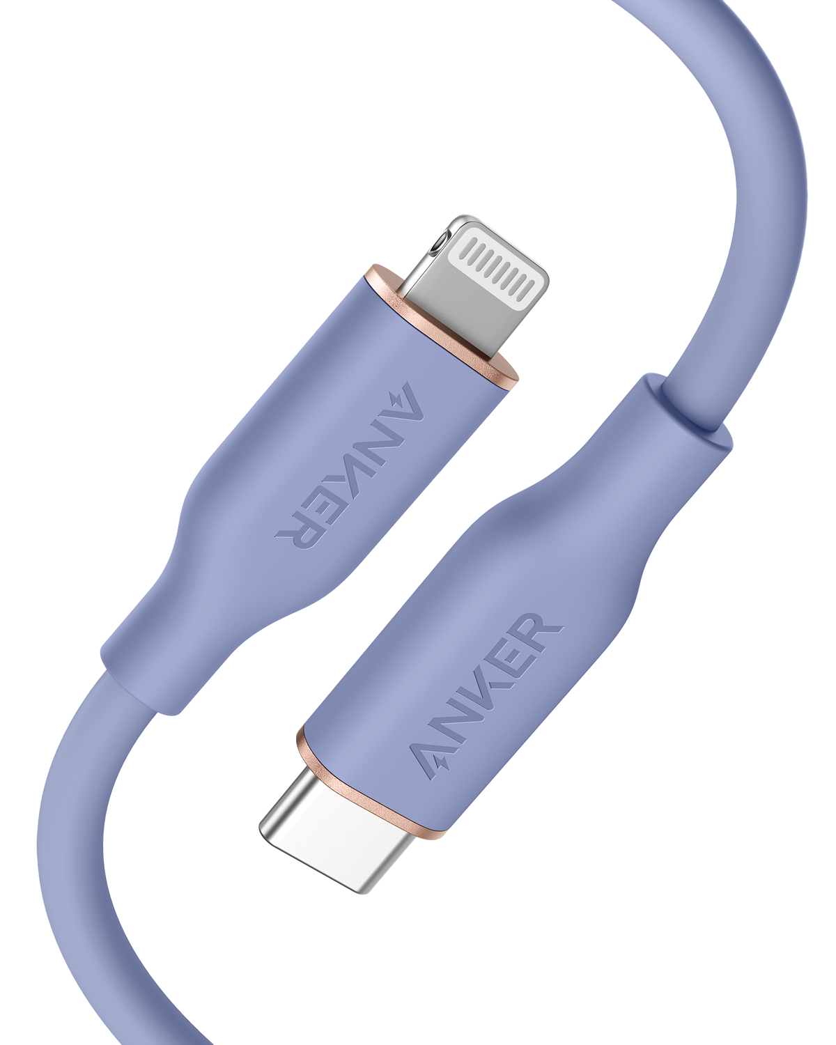 Anker <b>641</b> USB-C to Lightning Cable (Flow, Silicone)