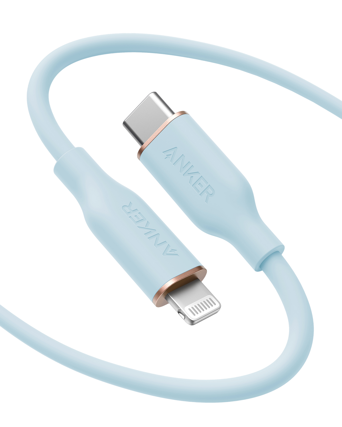 Anker <b>641</b> USB-C to Lightning Cable (Flow, Silicone)