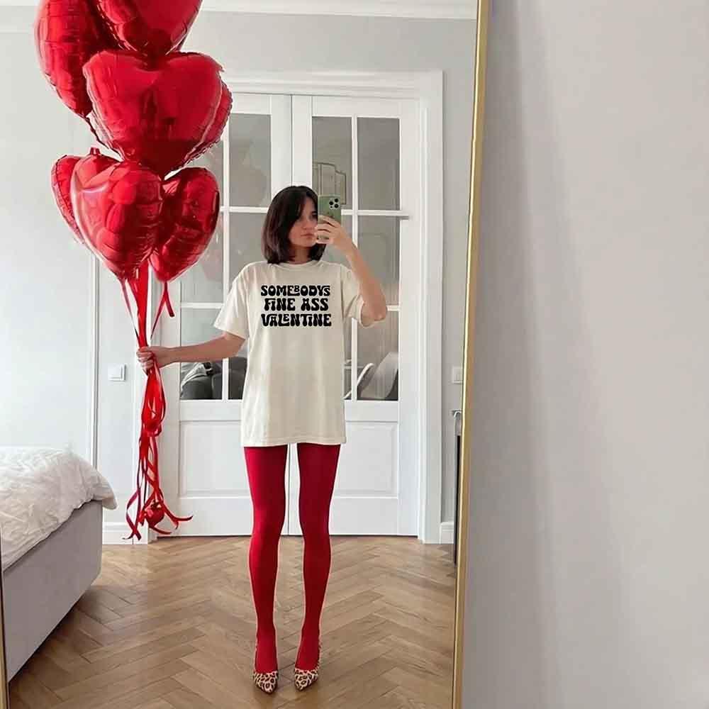 Comfort Colors Somebody Fine Ass Valentine T-shirt