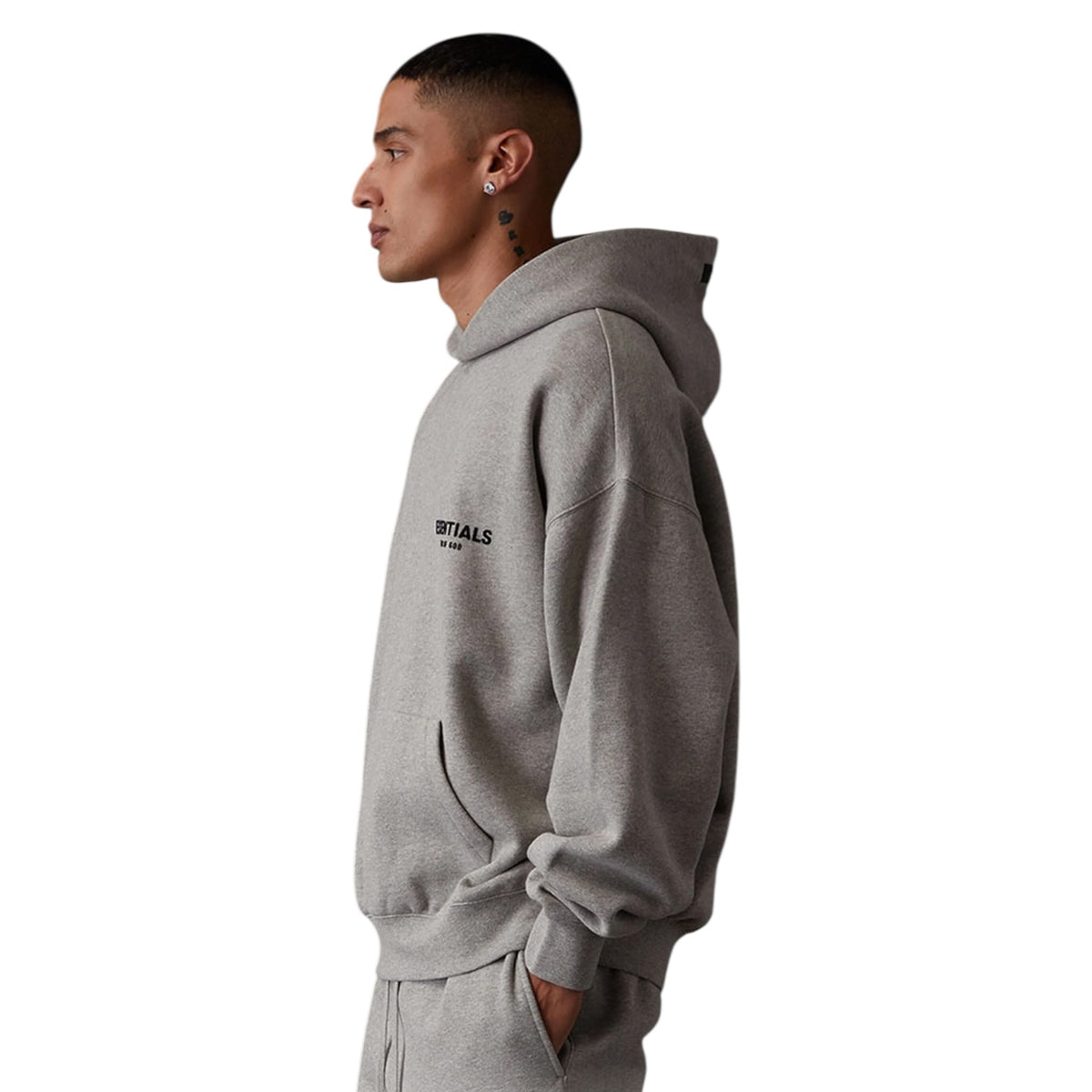 Fear of God Essentials - Hoodie Dark Oatmeal