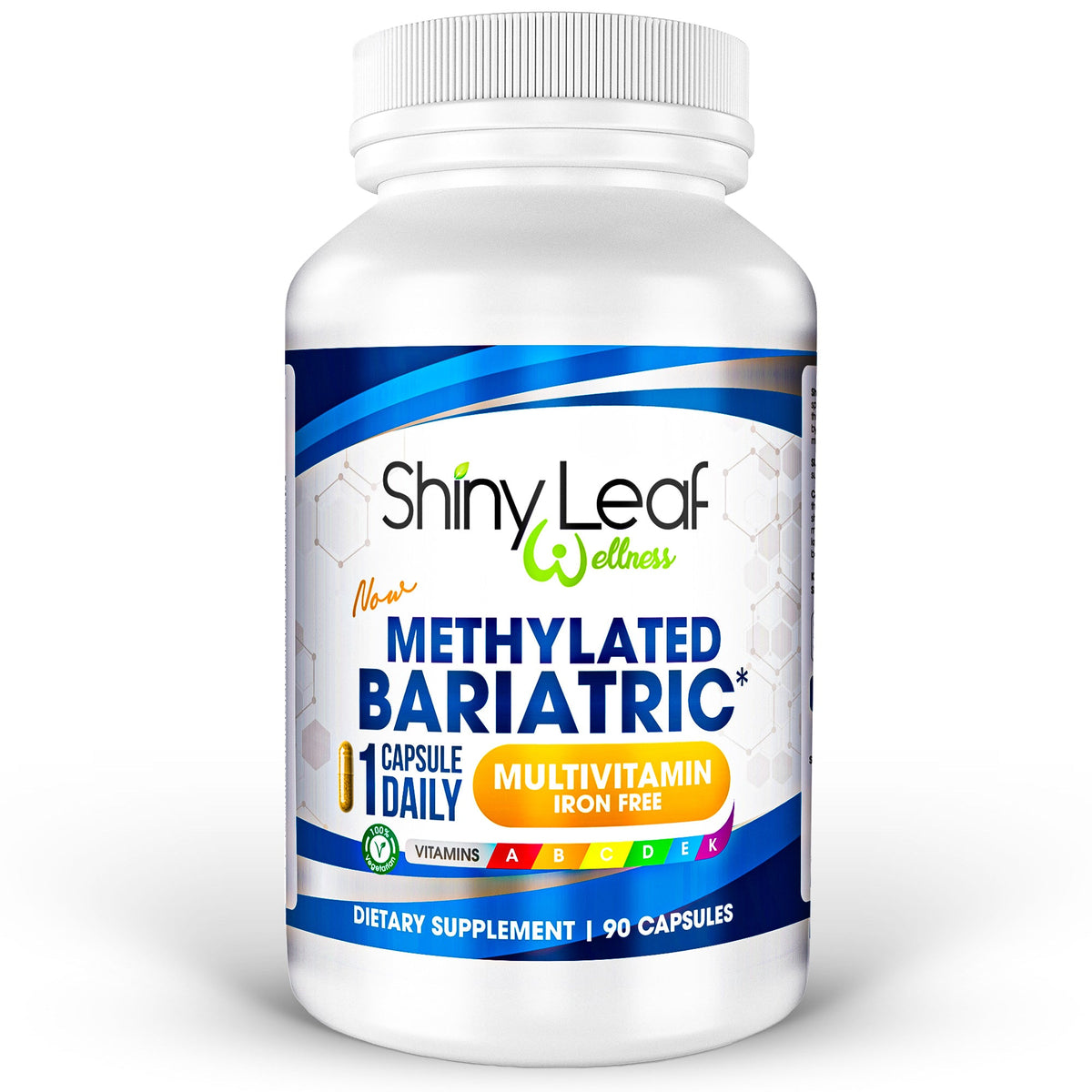 Shiny Leaf Methylated Bariatric Multivitamin Without Iron