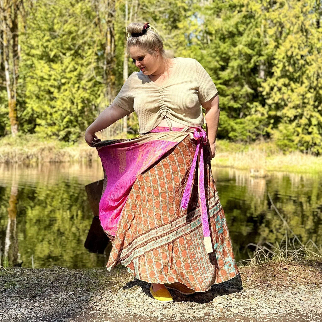 Made With Love: The Original Saree Wrap Skirt