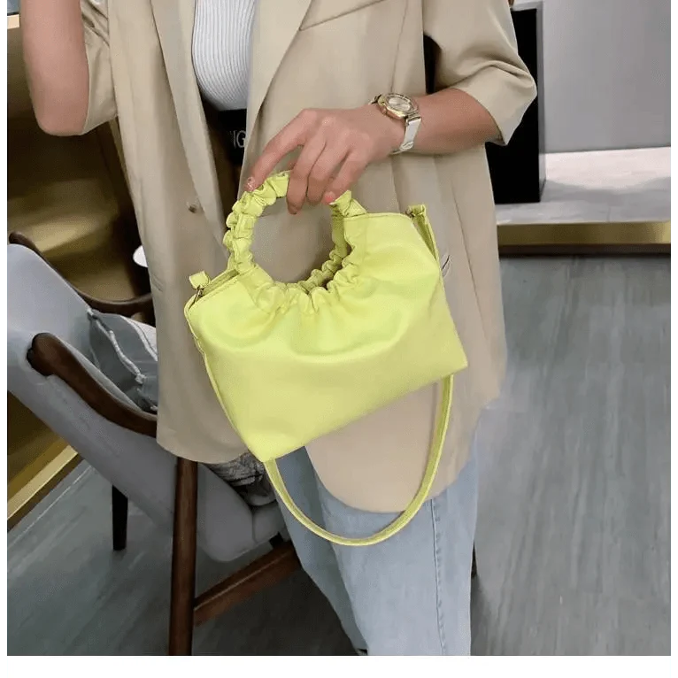 Cute Small Women's Leather Clutches Vintage Style Shoulder Messenger Bags , Handbag And Purses For Women