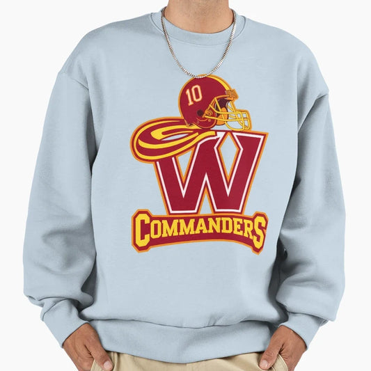 Washington Commanders Sweatshirt - Novelty Apparel for Adults